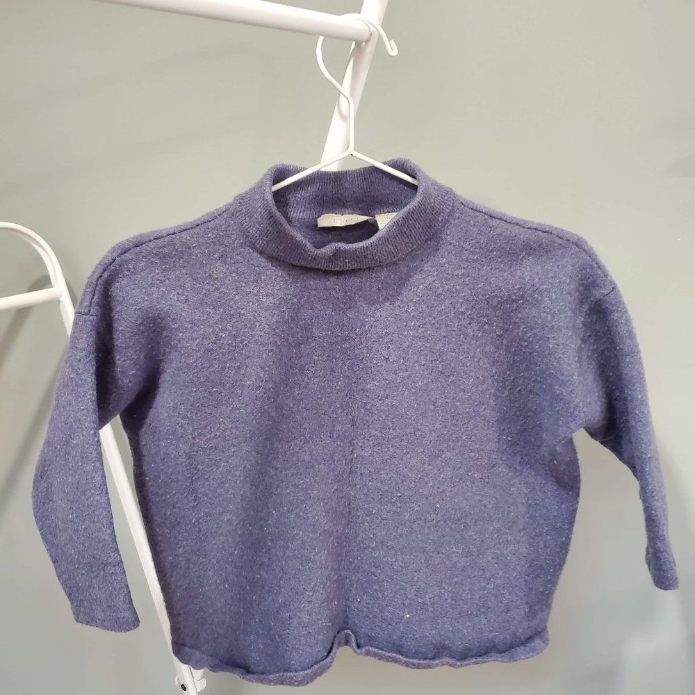 J. Jill Cropped Cashmere Sweater